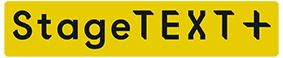 Stagetext logo